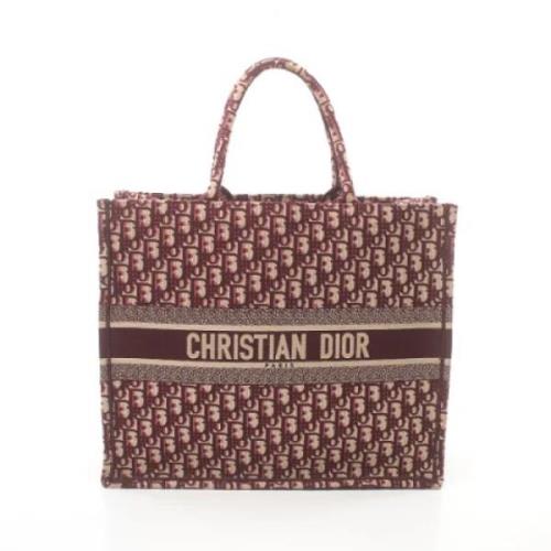 Dior Vintage Pre-owned Canvas dior-vskor White, Dam