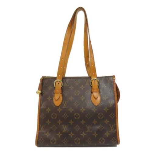 Louis Vuitton Vintage Pre-owned Tyg louis-vuitton-vskor Brown, Dam