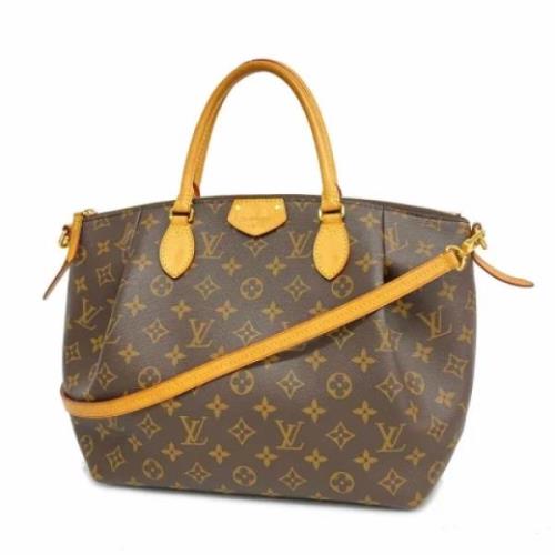 Louis Vuitton Vintage Pre-owned Tyg louis-vuitton-vskor Brown, Dam