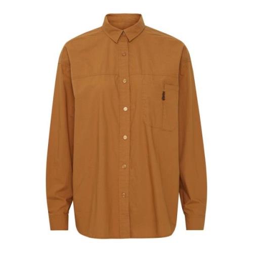 Ball Stilren Bafibio Skjortblus Kummin Brown, Dam