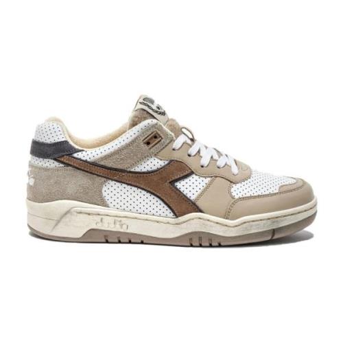 Diadora Grå B.560 Använda Sneakers Gray, Herr