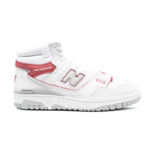 New Balance Vita höga sneakers med präglat logotyp Multicolor, Herr