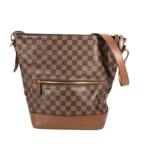 Louis Vuitton Vintage Pre-owned Canvas louis-vuitton-vskor Brown, Dam