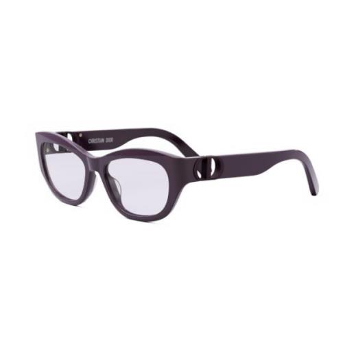 Dior Elegant Stil Solglasögon Purple, Unisex