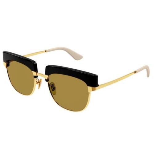 Gucci Pastell Fyrkantiga Solglasögon Yellow, Unisex