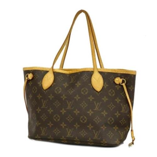 Louis Vuitton Vintage Pre-owned Tyg louis-vuitton-vskor Brown, Dam