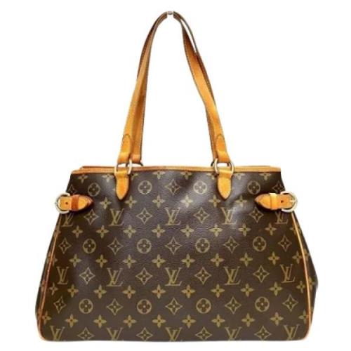 Louis Vuitton Vintage Pre-owned Tyg louis-vuitton-vskor Brown, Dam