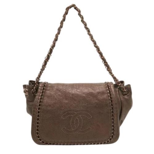 Chanel Vintage Pre-owned Laeder chanel-vskor Brown, Dam