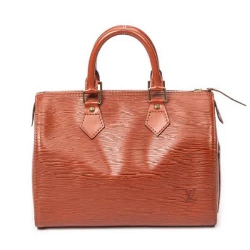 Louis Vuitton Vintage Pre-owned Laeder handvskor Brown, Dam