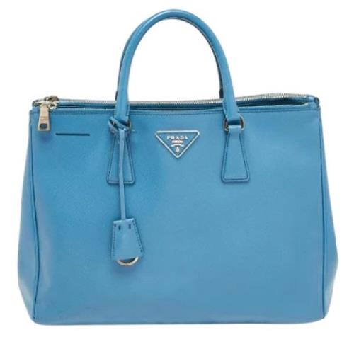 Prada Vintage Pre-owned Laeder prada-vskor Blue, Dam