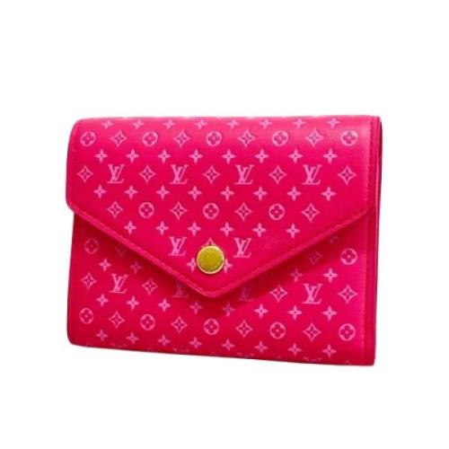 Louis Vuitton Vintage Pre-owned Tyg plnbcker Pink, Dam