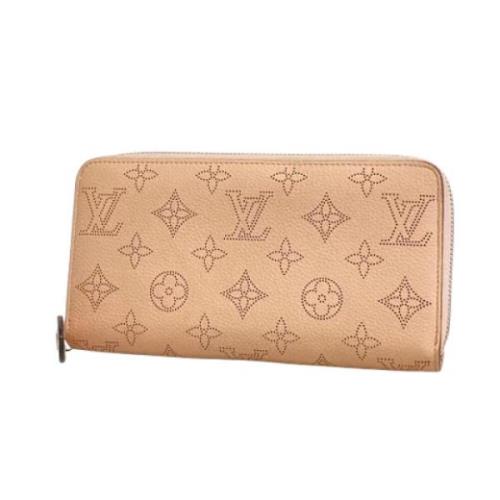 Louis Vuitton Vintage Pre-owned Tyg plnbcker Beige, Dam