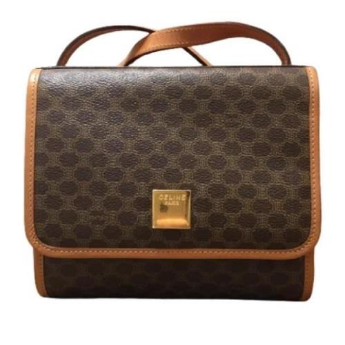 Celine Vintage Pre-owned Canvas celine-vskor Brown, Dam