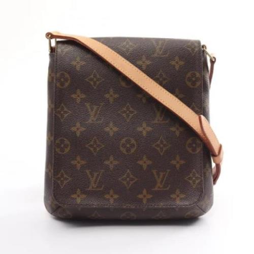 Louis Vuitton Vintage Pre-owned Belagd canvas louis-vuitton-vskor Brow...