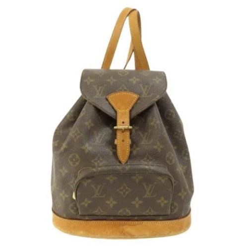 Louis Vuitton Vintage Pre-owned Canvas ryggsckar Brown, Dam