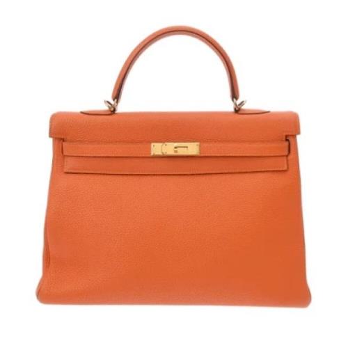 Hermès Vintage Pre-owned Laeder handvskor Orange, Dam