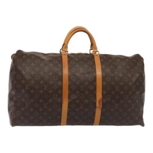 Louis Vuitton Vintage Pre-owned Canvas handvskor Brown, Dam