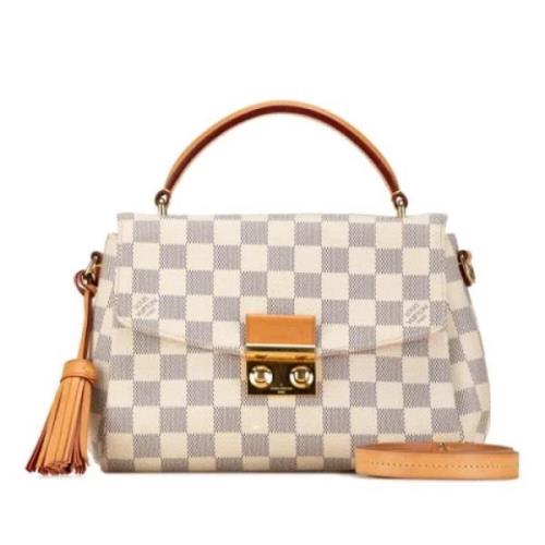 Louis Vuitton Vintage Pre-owned Plast louis-vuitton-vskor White, Dam