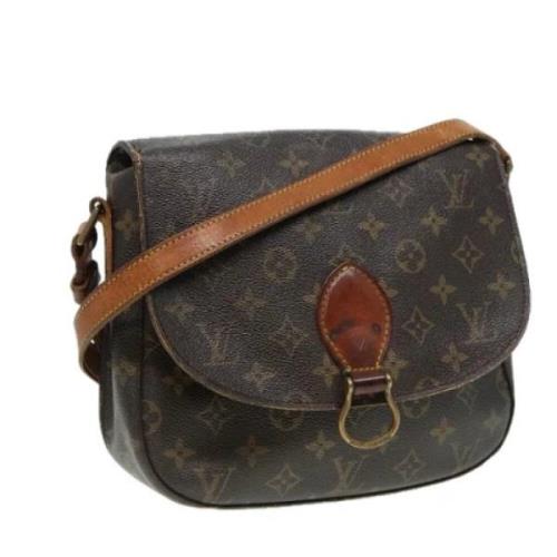 Louis Vuitton Vintage Pre-owned Canvas louis-vuitton-vskor Brown, Dam