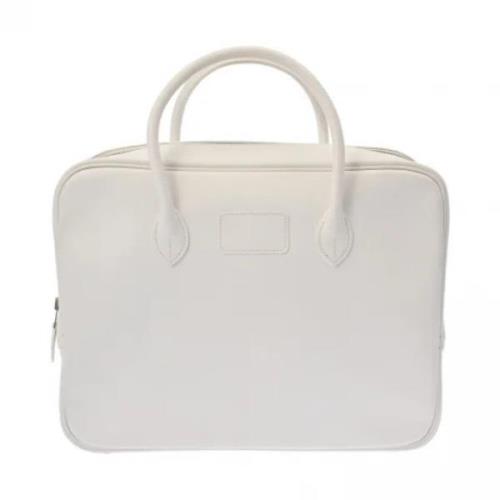 Hermès Vintage Pre-owned Laeder portfljer White, Herr