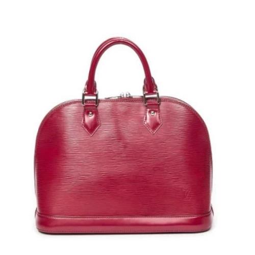 Louis Vuitton Vintage Pre-owned Laeder handvskor Red, Dam