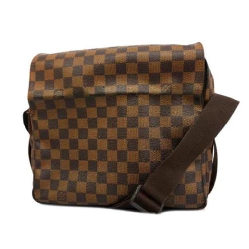 Louis Vuitton Vintage Pre-owned Tyg louis-vuitton-vskor Brown, Dam