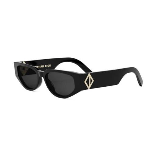 Dior Diamant solglasögon för stiligt utseende Black, Unisex