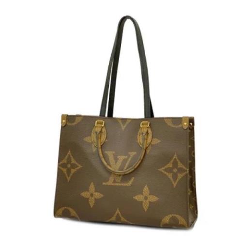 Louis Vuitton Vintage Pre-owned Tyg louis-vuitton-vskor Brown, Dam