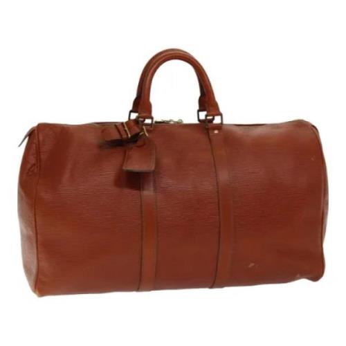 Louis Vuitton Vintage Pre-owned Laeder handvskor Brown, Dam