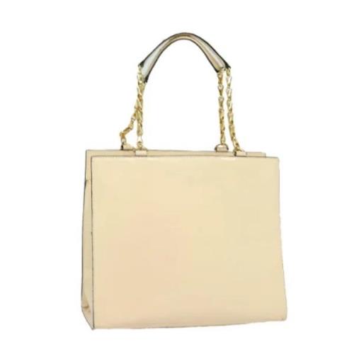 Celine Vintage Pre-owned Canvas celine-vskor Beige, Dam