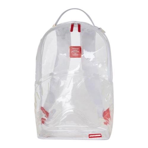 Sprayground Klar Shark Ryggsäck för Män White, Herr