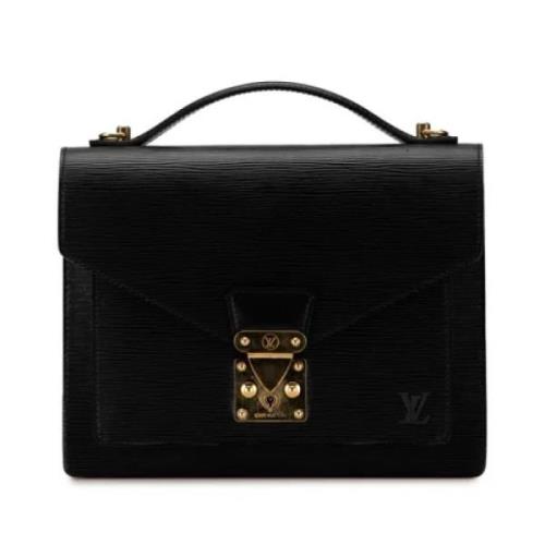 Louis Vuitton Vintage Pre-owned Laeder louis-vuitton-vskor Black, Dam