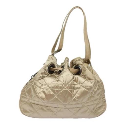 Dior Vintage Pre-owned Tyg dior-vskor Beige, Dam