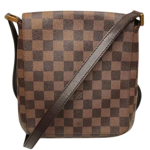 Louis Vuitton Vintage Pre-owned Canvas louis-vuitton-vskor Brown, Dam