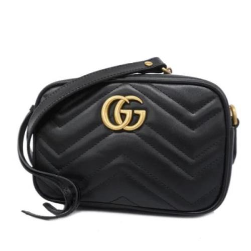 Gucci Vintage Pre-owned Laeder gucci-vskor Black, Dam