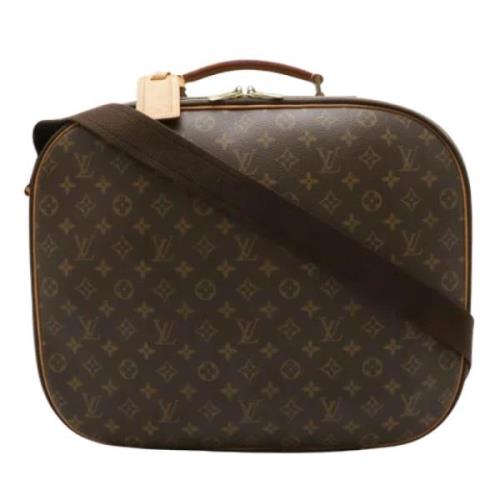 Louis Vuitton Vintage Pre-owned Tyg louis-vuitton-vskor Brown, Dam