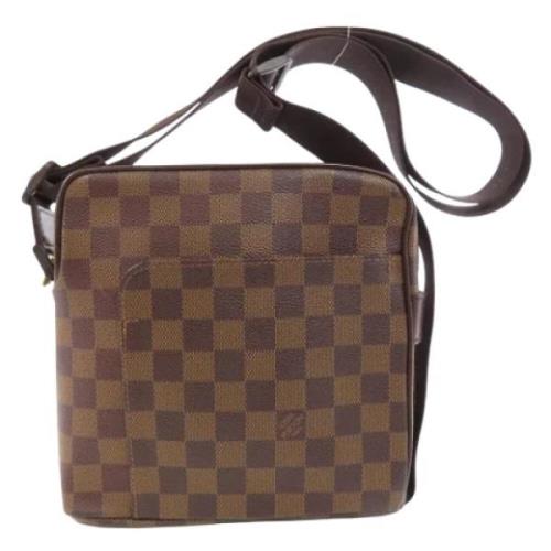 Louis Vuitton Vintage Pre-owned Canvas louis-vuitton-vskor Brown, Dam