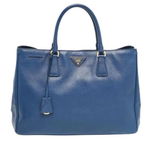 Prada Vintage Pre-owned Laeder prada-vskor Blue, Dam