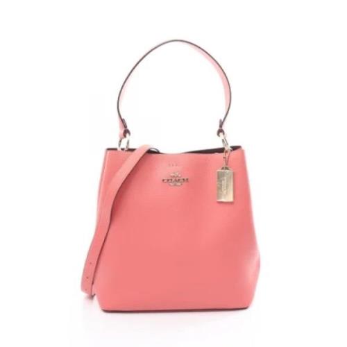 Coach Pre-owned Pre-owned Laeder handvskor Pink, Dam