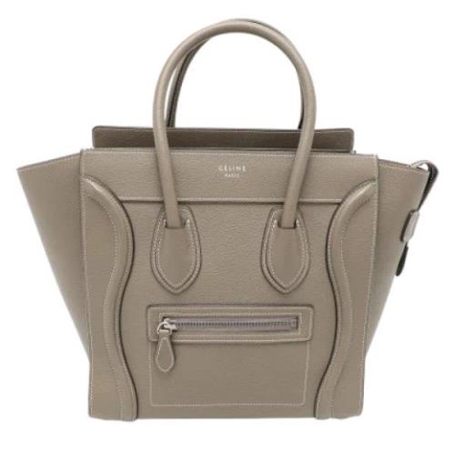 Celine Vintage Pre-owned Laeder celine-vskor Beige, Dam