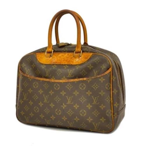 Louis Vuitton Vintage Pre-owned Tyg louis-vuitton-vskor Brown, Dam