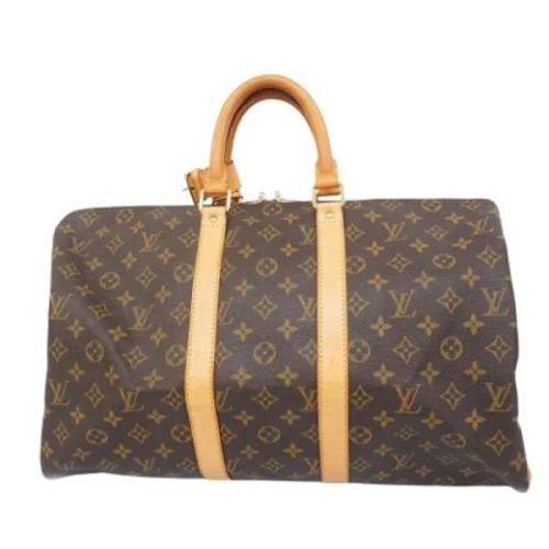 Louis Vuitton Vintage Pre-owned Canvas resvskor Brown, Dam