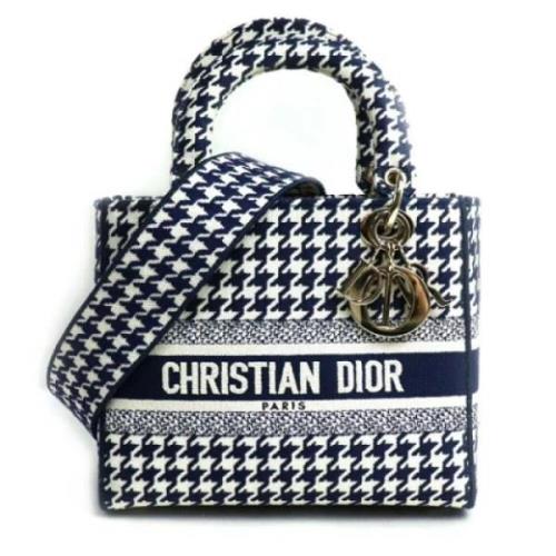 Dior Vintage Pre-owned Canvas dior-vskor Blue, Dam