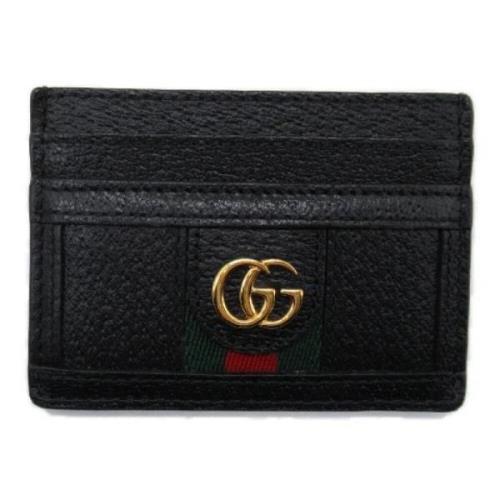 Gucci Vintage Pre-owned Laeder plnbcker Black, Dam