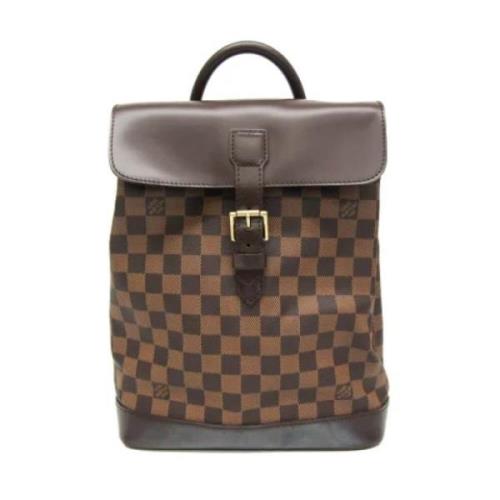 Louis Vuitton Vintage Pre-owned Canvas louis-vuitton-vskor Brown, Dam