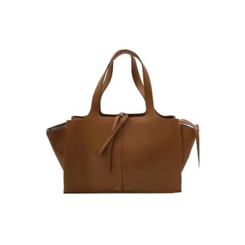 Celine Vintage Pre-owned Laeder totevskor Brown, Dam