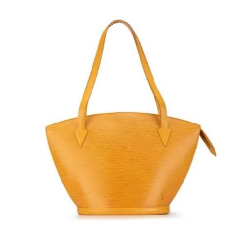 Louis Vuitton Vintage Pre-owned Laeder louis-vuitton-vskor Yellow, Dam