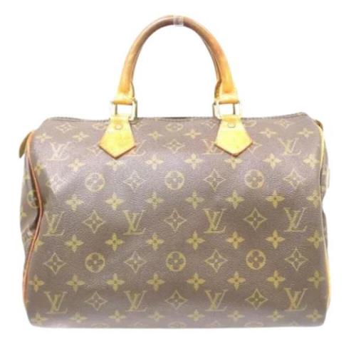 Louis Vuitton Vintage Pre-owned Tyg louis-vuitton-vskor Brown, Dam