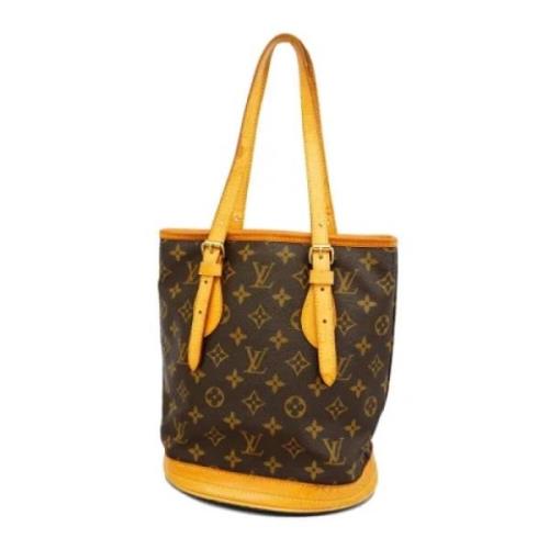 Louis Vuitton Vintage Pre-owned Tyg louis-vuitton-vskor Brown, Dam