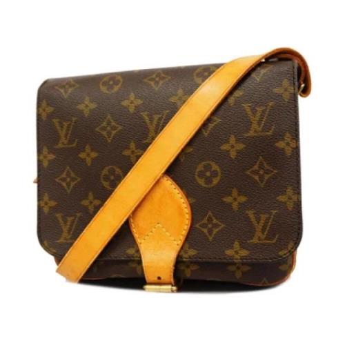 Louis Vuitton Vintage Pre-owned Tyg louis-vuitton-vskor Brown, Dam